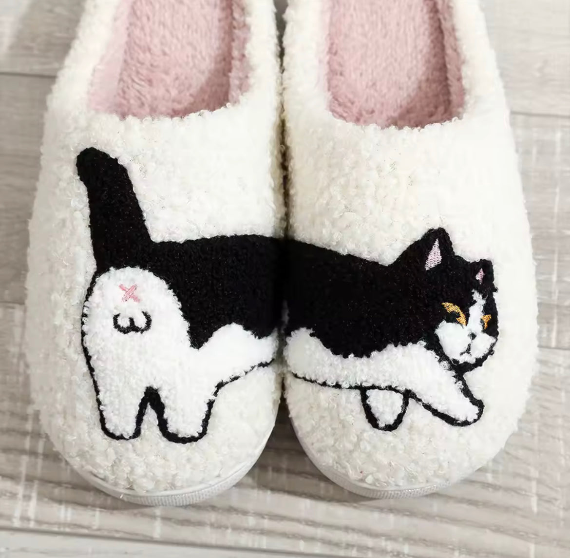Cat Cow Slippers