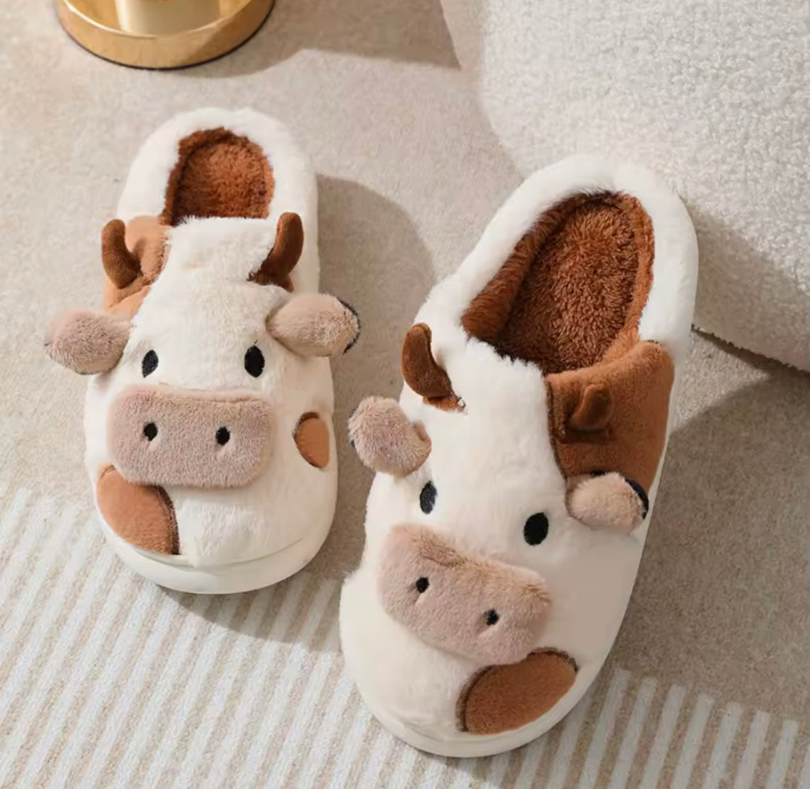Moo Slippers