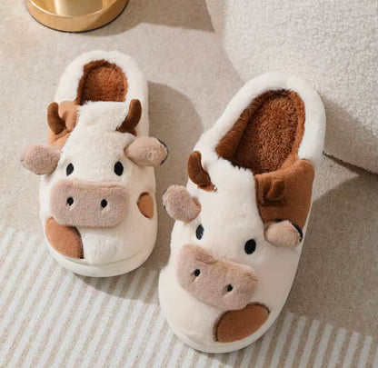 Moo Slippers