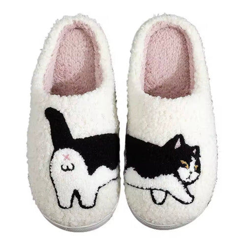 Cat Cow Slippers