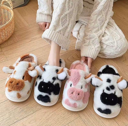 Moo Slippers